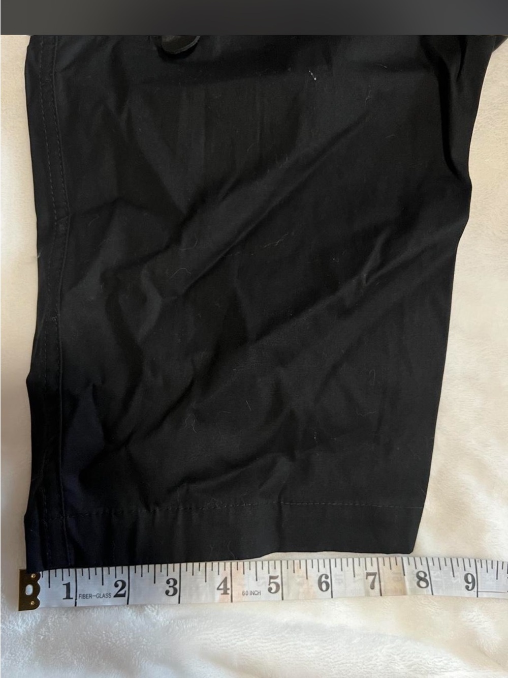 Rick Owens Black Cargo Pants with Exposed Zippers - Picture 7 of 7